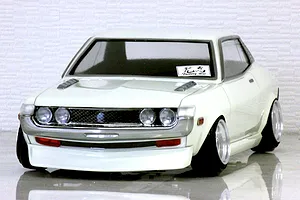 Pandora RC 1/10 Toyota Celica 1600GT Unpainted Body Shell - Clear