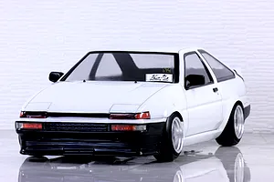 Pandora RC 1/10 Toyota AE86 Sprinter Trueno 3Dr Unpainted Body Shell - Clear