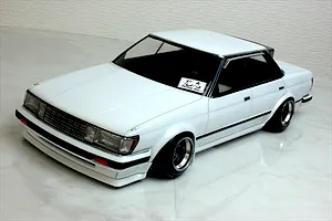 Pandora RC 1/10 Toyota Mark 2 GX71 Ver.2 Unpainted Body Shell - Clear image 20