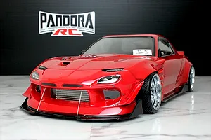 Pandora RC 1/10 Mazda RX-7 FD3S | BN Sports Unpainted Body Shell - Clear