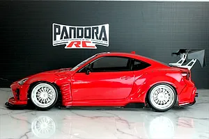 Pandora RC 1/10 Toyota 86 ZN6 | BN Sports Unpainted Body Shell - Clear image 9