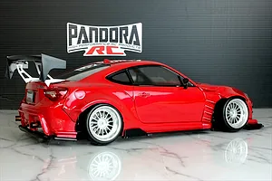 Pandora RC 1/10 Toyota 86 ZN6 | BN Sports Unpainted Body Shell - Clear image 19
