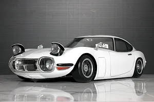 Pandora RC 1/10 Toyota 2000GT Unpainted Body Shell - Clear