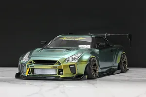 Pandora RC 1/10 R35 GT-R BLS | BN-Sports Unpainted Body Shell - Clear