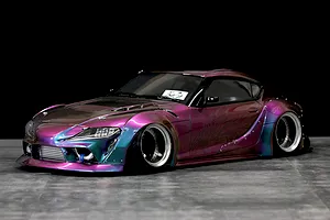 Pandora RC 1/10 Toyota GR Supra A90 BLS | BN-Sports Unpainted Body Shell - Clear