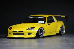 Pandora RC 1/10 Honda S2000 BLS-Light | BN Sports Unpainted Body Shell - Clear