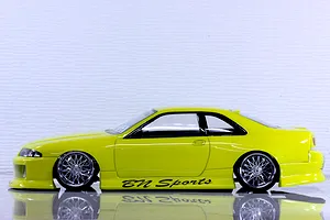 Pandora RC 1/10 Nissan Skyline ECR33 BN Sports Unpainted Body Shell - Clear image 9
