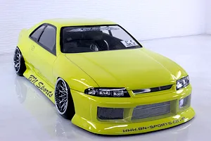 Pandora RC 1/10 Nissan Skyline ECR33 BN Sports Unpainted Body Shell - Clear image 11