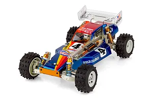 Team Associated RC10 4WD electric RC buggy Jay Halsey Chain Edition on a white background.
