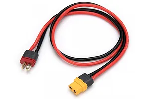 Hobbies Direct Female XT60 to Male Deans Charging Lead - 14AWG