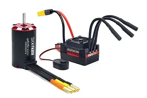 Surpass Rocket V2 Supersonic Waterproof 60A ESC and 3650 3600Kv Brushless Motor Combo