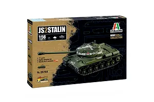 Italeri 1/56 Josif Stalin JS-2 Tank Scaled Plastic Model Kit