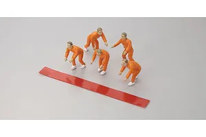 Kyosho Fortune 612 Figure Set 5Pcs