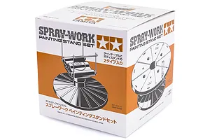 Tamiya Modelers Paint Spray/Work Stand Turntable Set image 16872