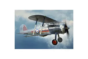 I Love Kit 1/48 Gloster Gladiator MK1 Fighter Scaled Plastic Model Kit