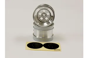 Kyosho Rear Buggy Rims - Satin Chrome 2Pcs