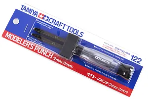 Tamiya Modelers Hole Punch 2.0,3.0mm Craft Tool image 16880