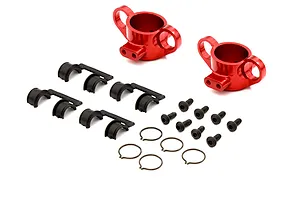 Kyosho Aluminium Steering Hubs 2Pcs - Red