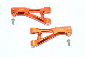 GPM Aluminium Front Upper Suspension Arms 2Pcs - Orange