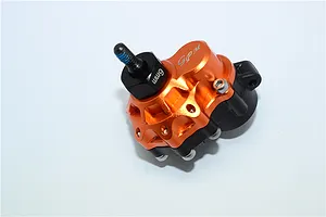 GPM Aluminium Clawed Wheel +6mm Off-Set 17mm Hexes and Wheel Nuts 4Pcs - Orange image 2