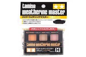 Tamiya Pale Orange/Ivory/Peach Weathering Master Set H image 16890