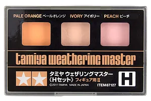 Tamiya Pale Orange/Ivory/Peach Weathering Master Set H image 16891