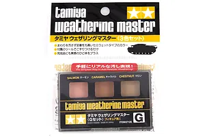 Tamiya Pale Salmon/Caramel/Chestnut Weathering Master Set G image 16892