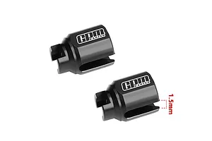 GPM Medium Carbon Steel Front or Rear Diff Outdrives 2Pcs - Black
