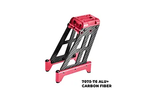 GPM Carbon Fibre &amp; Aluminium Centre Tower Brace - Red