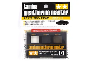 Tamiya Snow/Soot/Rust Weathering Master Set B image 16903
