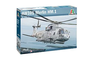 Italeri 1/72 AW-101 Merlin HM.1  Helicopter Scaled Plastic Model Kit