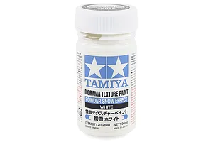 Tamiya White Powder Snow Effect Diorama Texture Paint 100ml image 16907