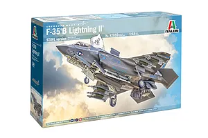 Italeri 1/48 F-35B Lightning II Fighter Scaled Plastic Model Kit