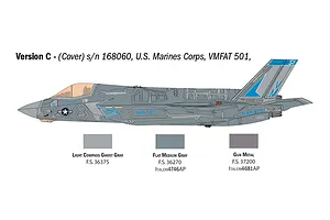 Italeri 1/48 F-35B Lightning II Fighter Scaled Plastic Model Kit image 5