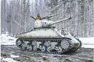 Italeri 1/35 Sherman M4A3 Tank Scaled Plastic Model Kit