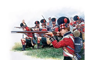 Italeri 1/72 Highlander Infantry Scaled Plastic Model Kit