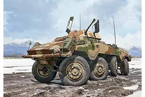 Italeri 1/35 Sd.Kfz. 234/1 Armoured Vehicle Scaled Plastic Model Kit
