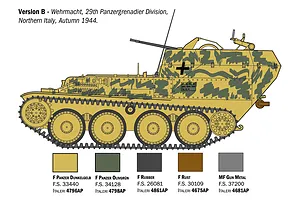 Italeri 1/35 Sd. Kfz. 140 Flakpanzer 38 Gepard Anti-Aircraft Scaled Plastic Model Kit image 4
