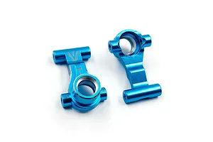 Yeah Racing Aluminium Front Steering Hubs 2Pcs - Blue