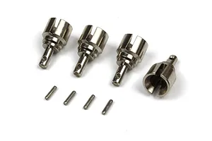 BlackZon Steel Differential Outdrive Cups 4Pcs