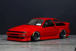 Pandora 1/10 Toyota AE86 Trueno 3DR Tec Arts Unpainted Body Shell - Clear