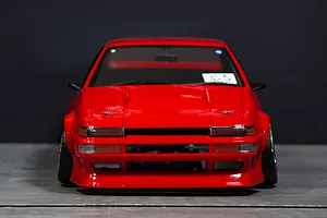 Pandora 1/10 Toyota AE86 Trueno 3DR Tec Arts Unpainted Body Shell - Clear image 3
