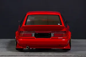 Pandora 1/10 Toyota AE86 Trueno 3DR Tec Arts Unpainted Body Shell - Clear image 4