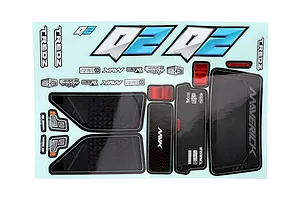 Maverick 1/10 Quantum2 MT Painted Body Shell - Blue image 2