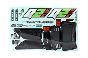 Maverick 1/10 Quantum2 MT Painted Body Shell - Green image 2