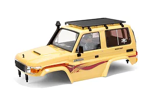 RGT 1/10 Intruder Assembled Painted Body Shell - Yellow