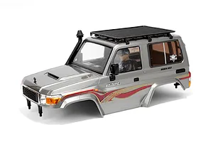RGT 1/10 Intruder Assembled Painted Body Shell  - Grey