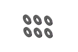 RGT 3x7x0.8mm Washers 6Pcs