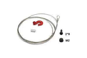 RGT Steel Winch Wire and Hook