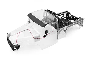 RGT 1/10 Challenger Assembled Unpainted Body Shell - Clear